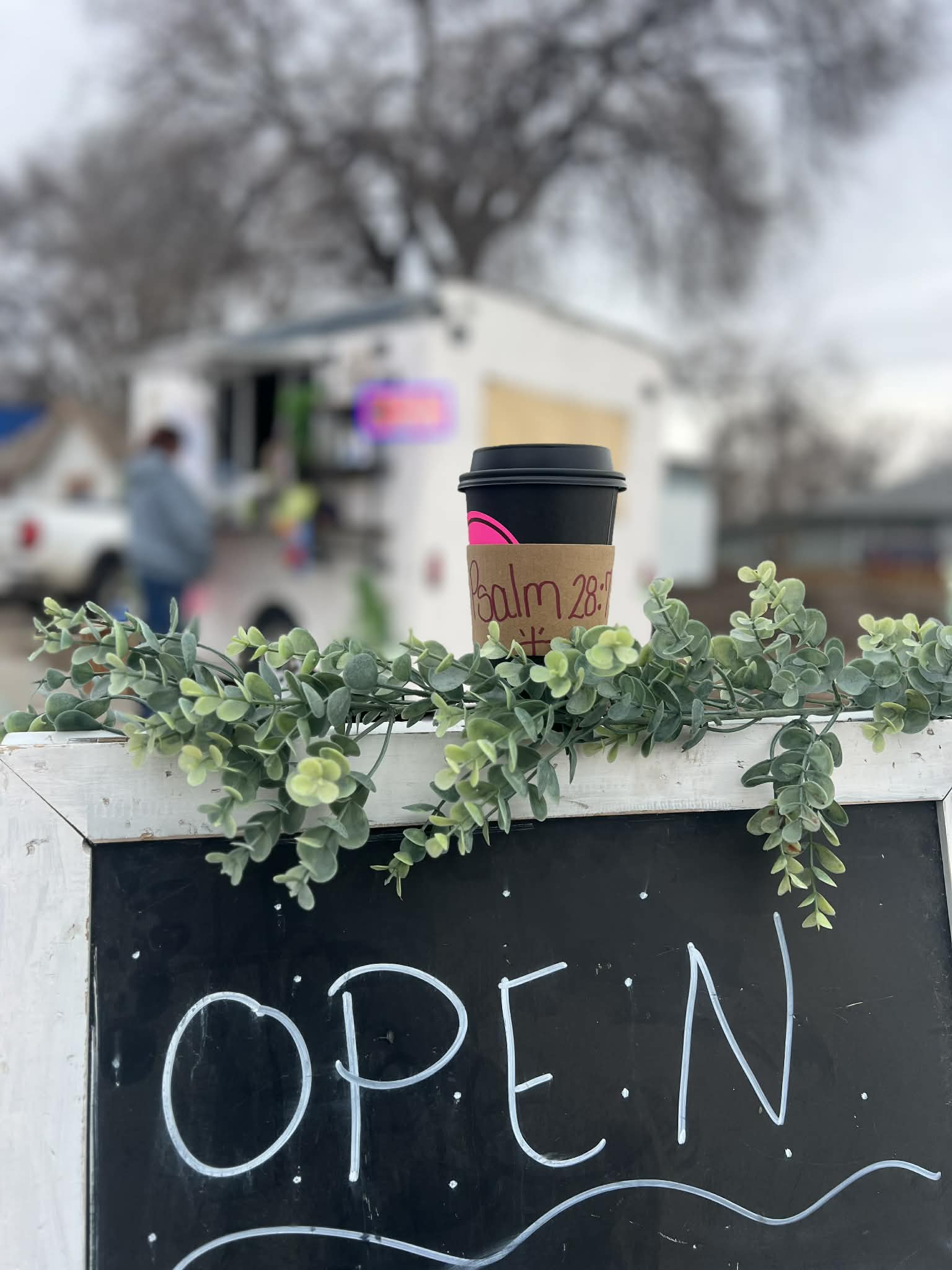 Open sign